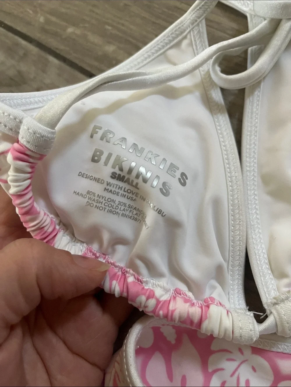 Frankie’s bikini size small